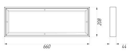 Линейный светодиодный офисный светильник ДПО02-20-003