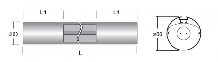Светильник ZS-135E-2030 Halla lighting белый (асимметричный)