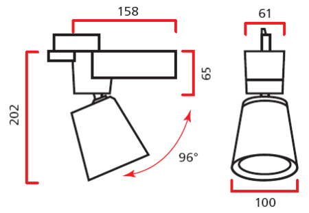 Lean Track Mini LED 4000K